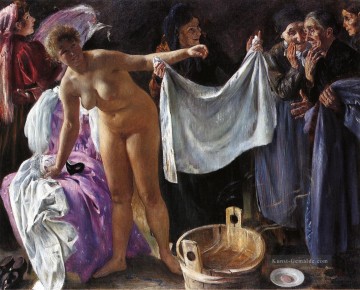 Hexen Lovis Corinth Nacktheit Ölgemälde